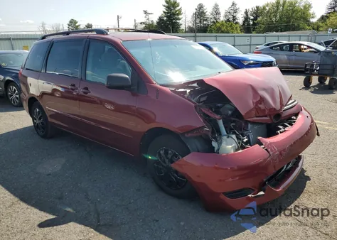 2010 Toyota Sienna Ce from USA, damaged, VIN 5TDKK4CC0AS341459